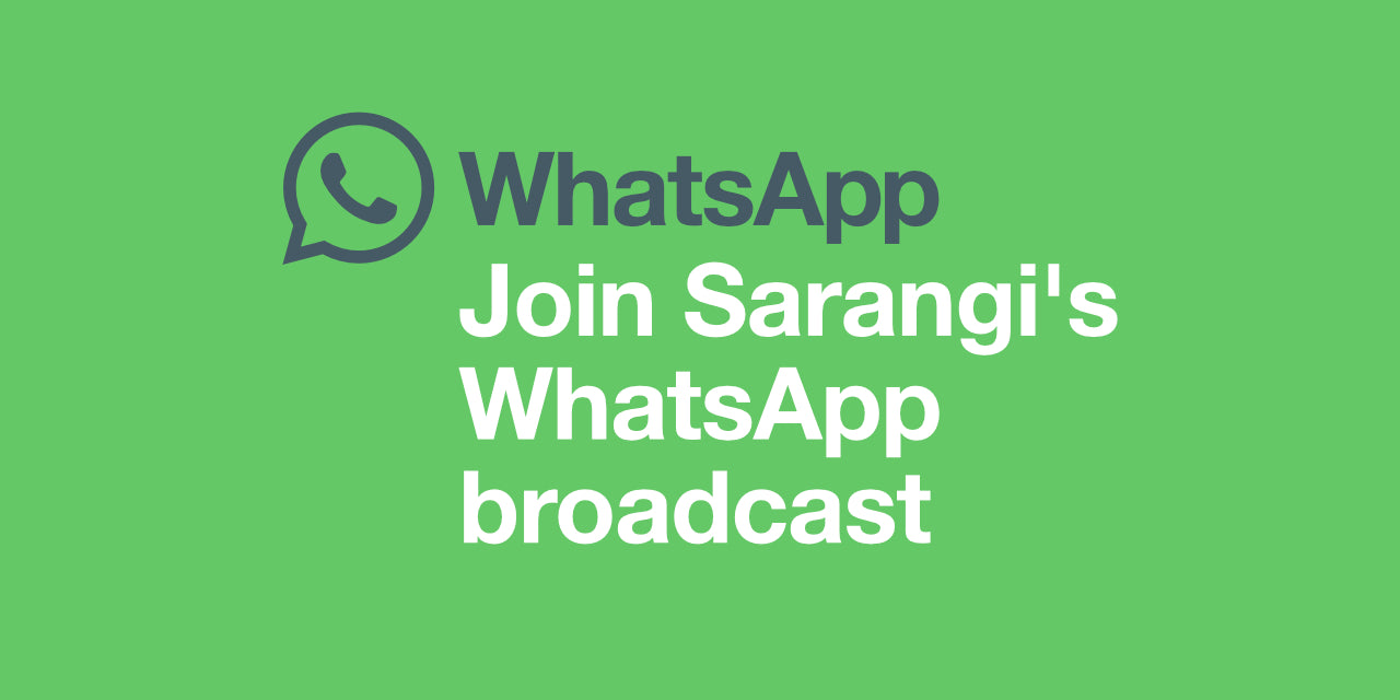 How to Join the Sarangi WhatsApp Broadcast List