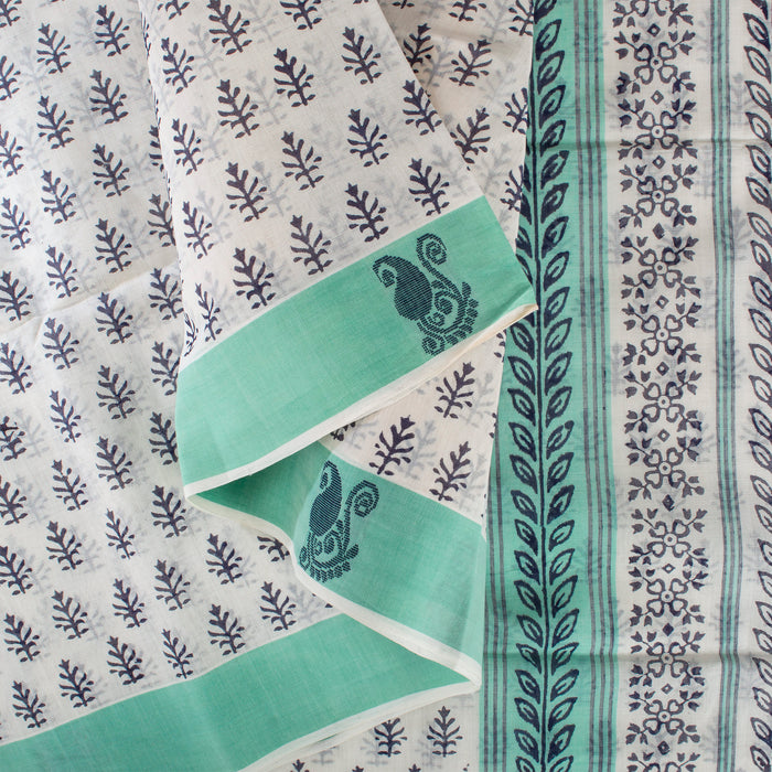 Sarangi Handwoven Cotton Saree - 1275619OWH