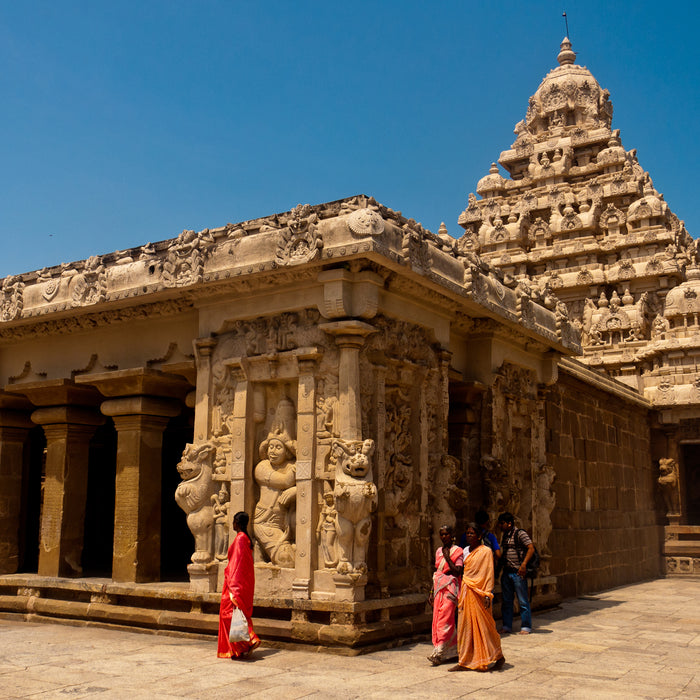 Lions and Yalis, on Stones and Sarees – the Kailasanathar Temple of Kanchi