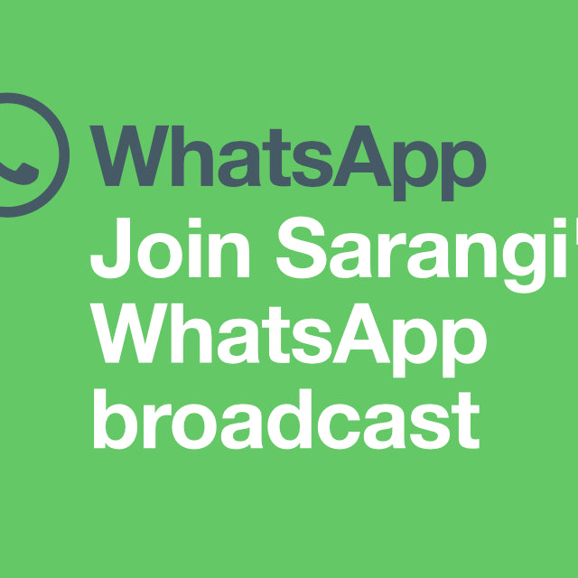 How to Join the Sarangi WhatsApp Broadcast List