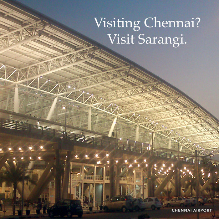 Visiting Chennai? Visit Sarangi.