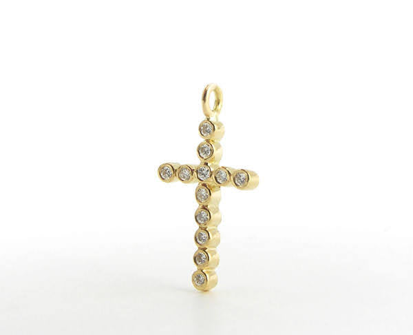 Pujika Gold and Diamond Pendant by Babyrasa