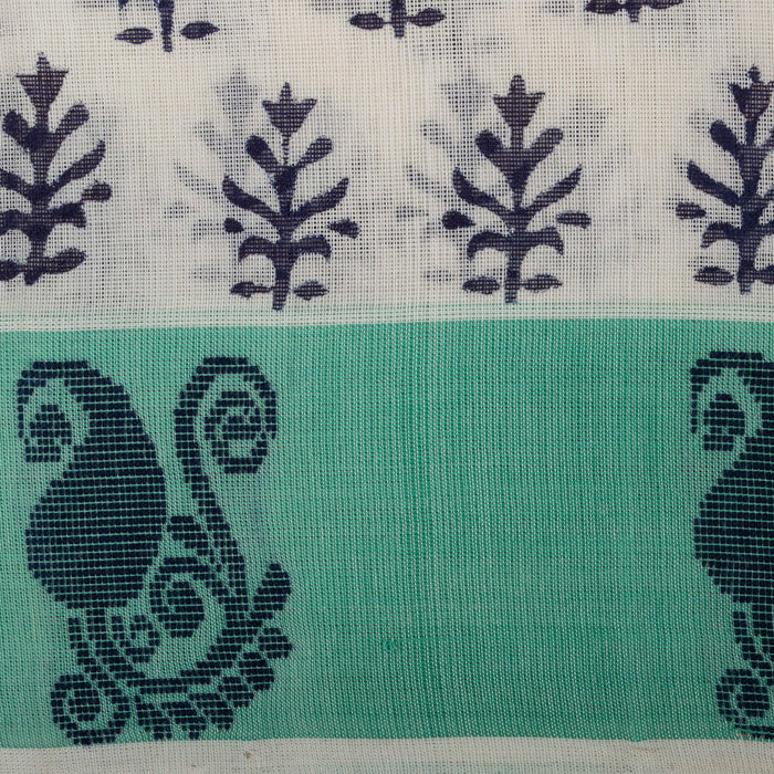 Sarangi Handwoven Cotton Saree - 1275619OWH