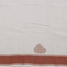 Sarangi Handwoven Kanchi Cotton Sari - 1272931WHI