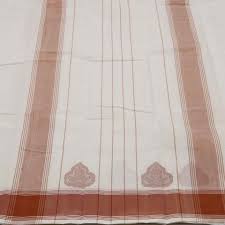 Sarangi Handwoven Kanchi Cotton Sari - 1272931WHI
