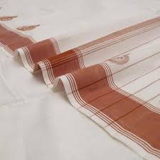 Sarangi Handwoven Kanchi Cotton Sari - 1272931WHI